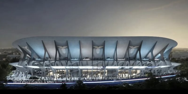 Lazio annuncia progetto di nuovo stadio a Roma: ancora in fase di pianificazione