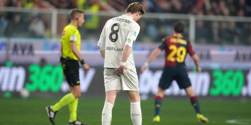 Napoli: Rrahmani infortunato, McTominay in vista per l'Atalanta