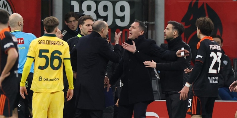 Allegri in rosso: la controversia del cartellino che ha scosso il Milan
