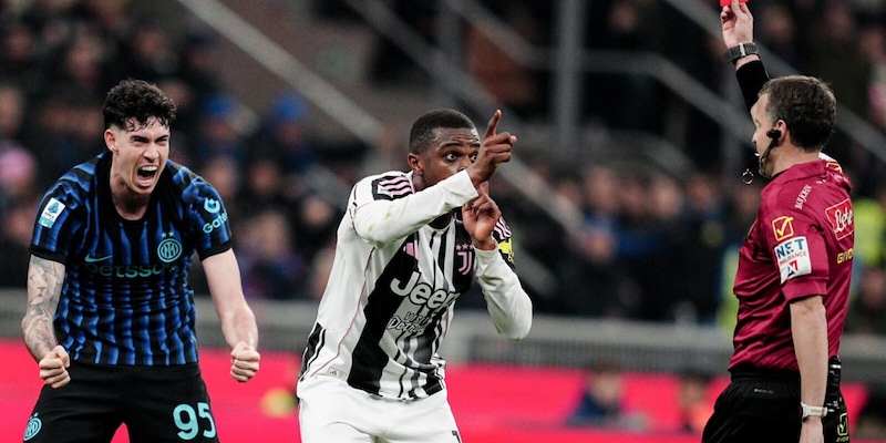 Kalulu: la Juve chiede annullamento dell’espulsione per simulazione su Bastoni