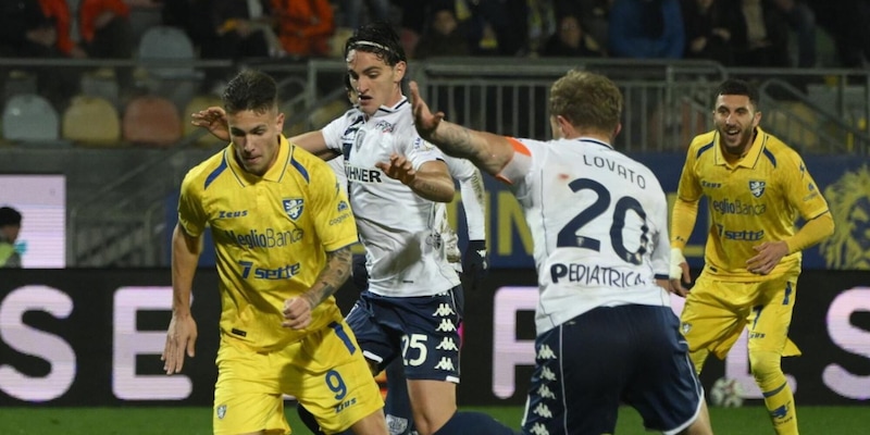 Frosinone 2-2 Empoli: pareggio che spinge il club al primo posto temporaneamente