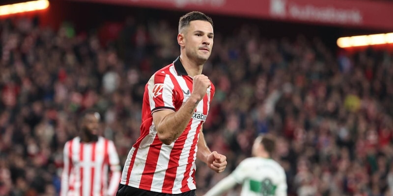 Athletic Bilbao vince 2-1 all'Elche: gol di rigore all'89' e avvicinamento al settimo posto