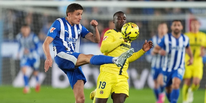 L'Alaves si illude con l'autogol di Rafa Marin, poi il pareggio beffa del Villarreal al 98'