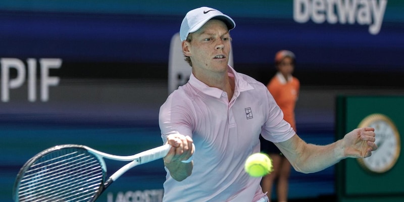 Sinner diretta Atp Miami: segui gli ottavi di finale contro Michelsen live