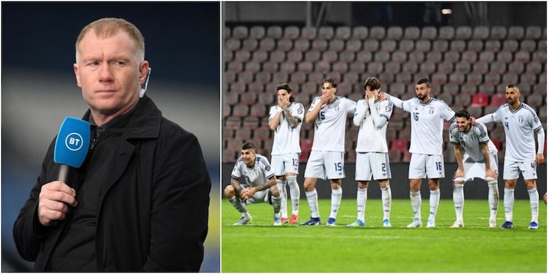 <p>Scholes e il sarcastico commento sul disastro azzurro: "L'Italia &egrave; come l'Arsenal delle nazionali, vi spiego perch&eacute;"</p>