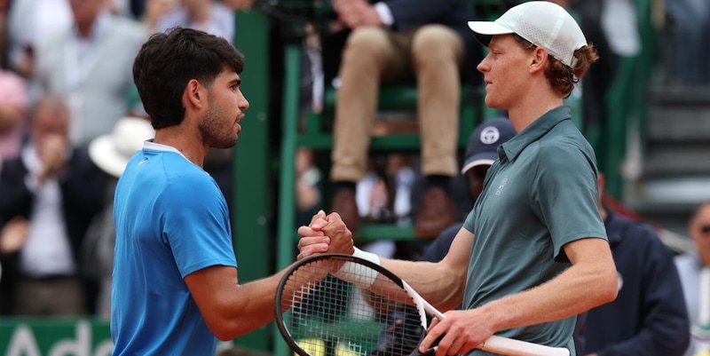 <p>Sinner e Alcaraz, scontri diretti aggiornati: il dato dopo la finale di Montecarlo</p>