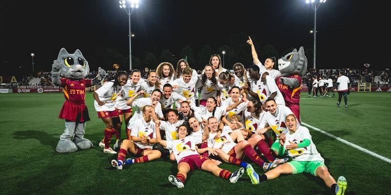 La Roma femminile allo stadio Olimpico: la festa scudetto tra Roma-Fiorentina e Campidoglio
