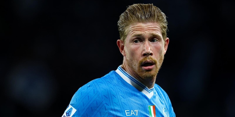 De Bruyne ko, salta Napoli-Bologna: l'infortunio durante la rifinitura