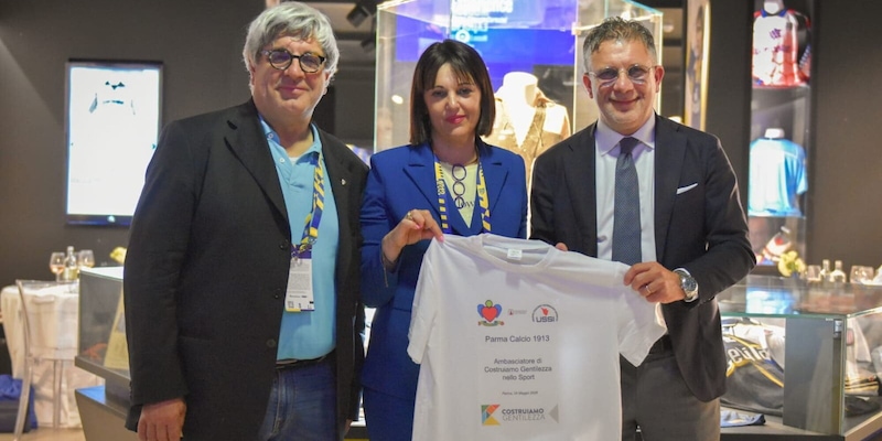 Al Parma Calcio il premio nazionale “Costruiamo Gentilezza nello sport”
