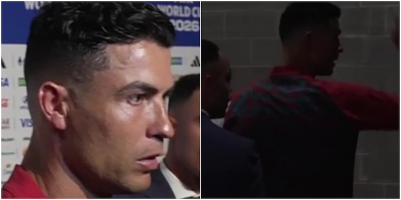 Gli fanno una domanda su Messi: la reazione di Cristiano Ronaldo diventa virale