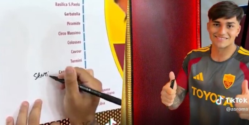 Il divertente siparietto social della Roma: Castro Pretorio diventa... Santiago Castro!