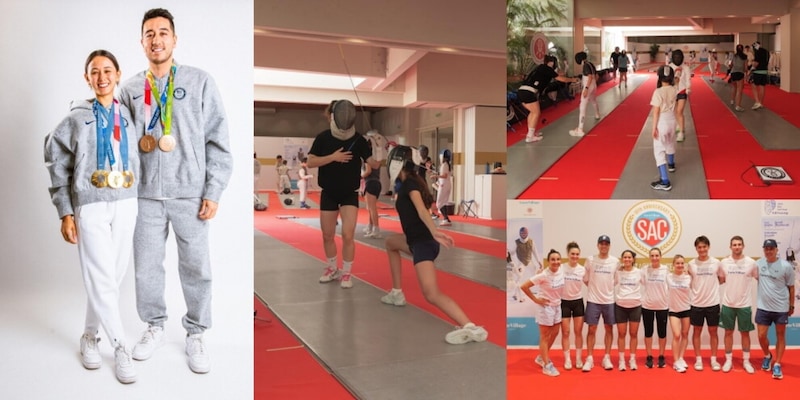 Le stelle del fioretto mondiale insieme al Forte Village per l'Elite Foil Camp