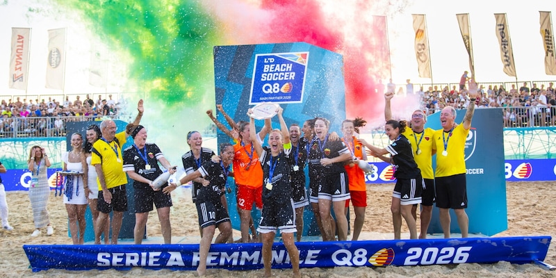 Lenergy Pisa ancora sul trono d’Italia: rimonta la Samb e conquista il secondo Scudetto di fila