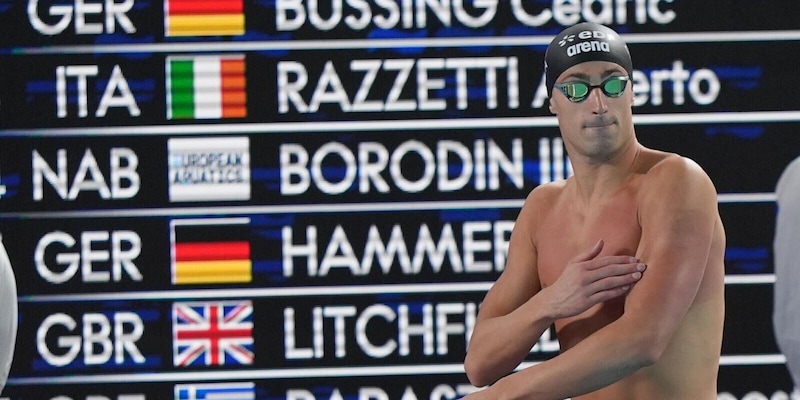 Razzetti d'argento nei 400 misti, è la prima medaglia in vasca per l'Italia: "Tutti ci temono"
