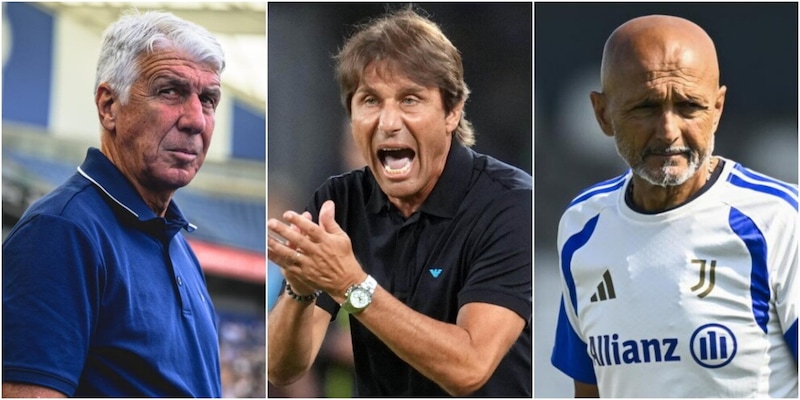 Gasperini e Spalletti hanno già vinto lo scudetto degli stipendi, ma Conte rimane imbattibile