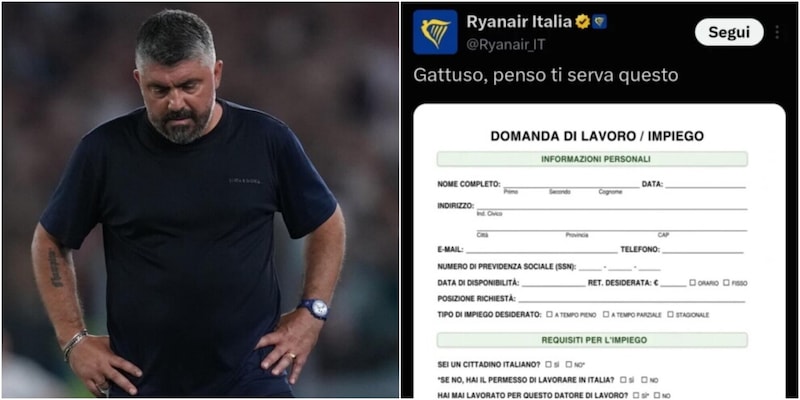 "Gattuso, penso ti serva questo": il post social che accende i tifosi della Lazio