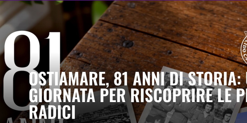 L'Ostiamare festeggia gli 81 anni di storia con un'iniziativa speciale per i giovani