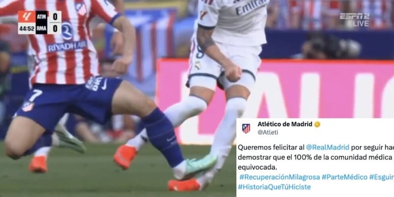 L&rsquo;Atletico Madrid attacca il Real Madrid per il caso Valverde: "Complimenti"