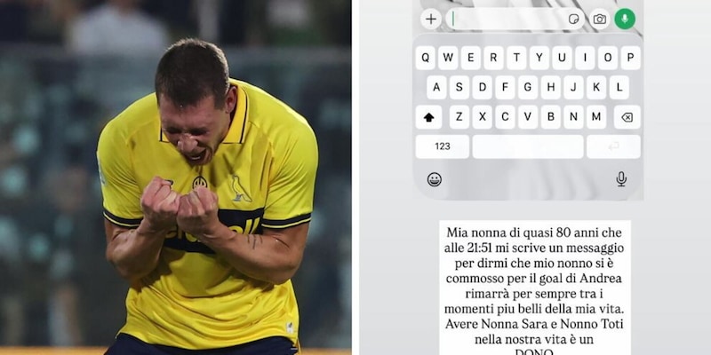 Belotti fa impazzire il Modena all'ultimo secondo, il messaggio della nonna &egrave; dolcissimo