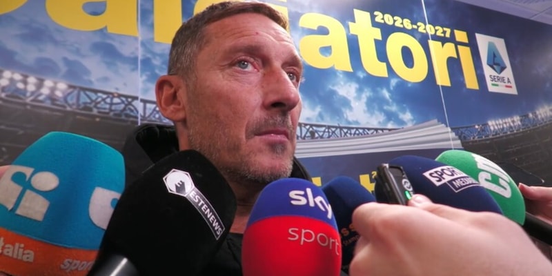 Totti: "Il top player della Roma &egrave; Gasperini. Il match con il Real? Ho trovato i biglietti..."