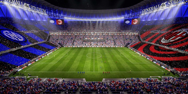 Con lo stadio nel futuro