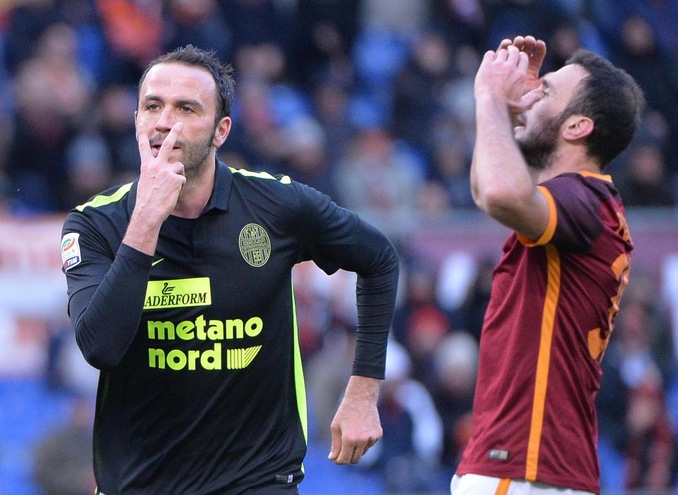Serie A Verona Pazzini Fredda La Roma L Olimpico Mi Porta Bene 