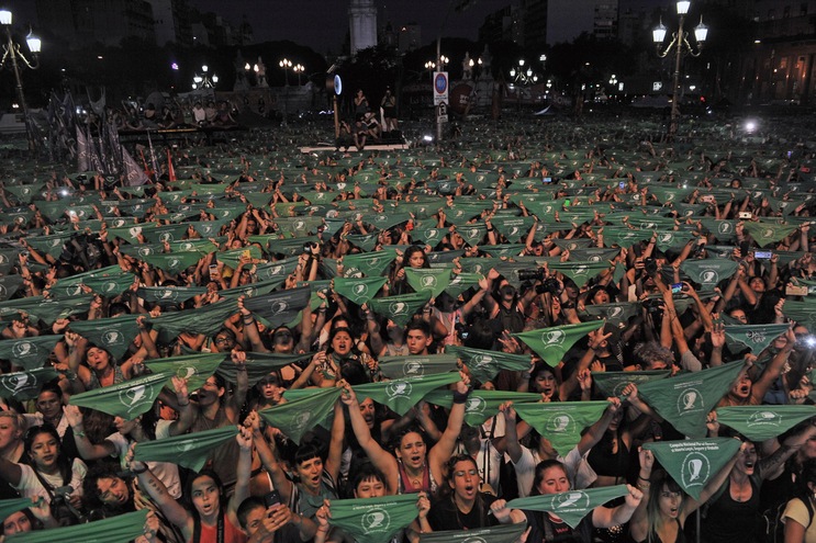 Argentina La marea Verde Esige La Legge Sull aborto