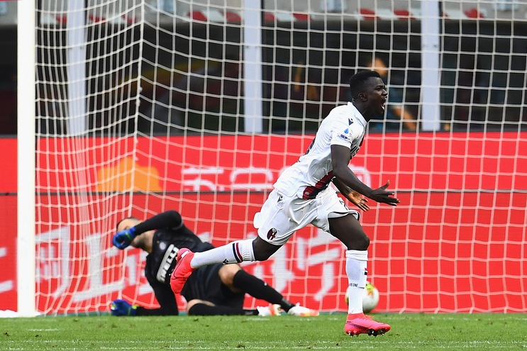 Inter Bologna 1 2 Lukaku Non Basta Juwara E Barrow Stendono Conte