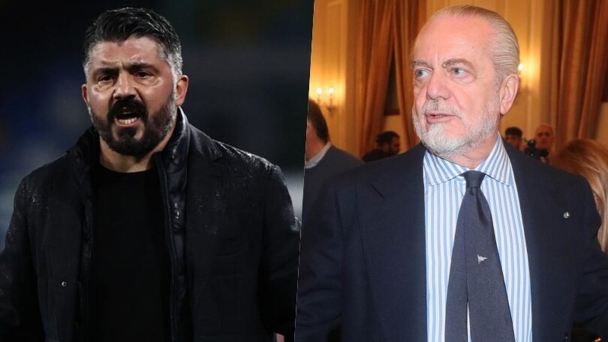 Gattuso De Laurentiis Sempre Gelo