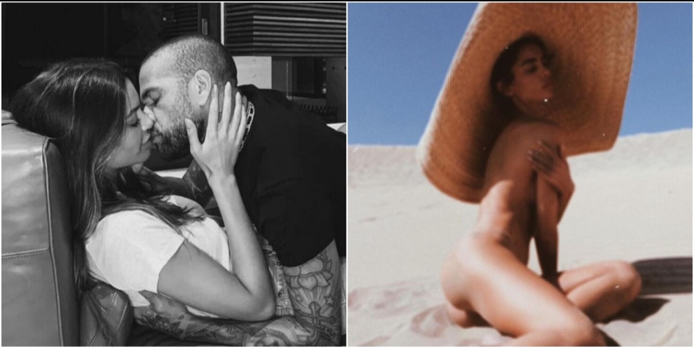 Dani Alves, la moglie pubblica i messaggi hot: "Ti faccio entrare..."