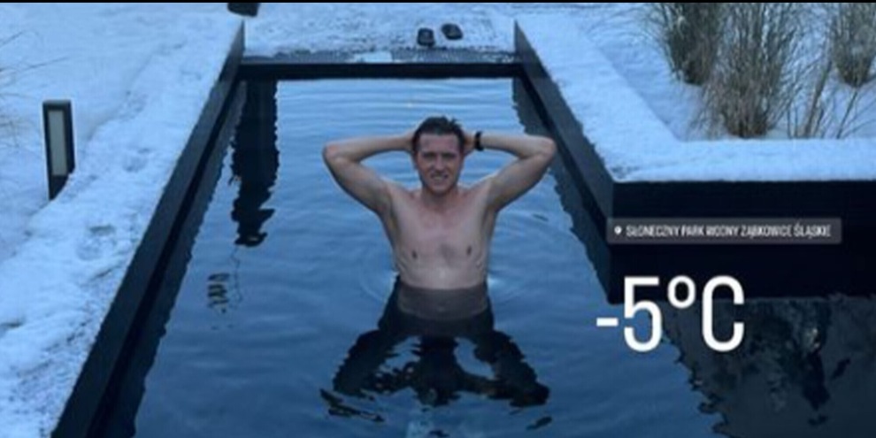 From Qatar to the cold of Poland: Zielinski's "frozen" holidays