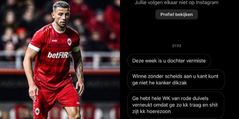 Shock in Belgium, a fan attacks Alderweireld: "Your daughter..."