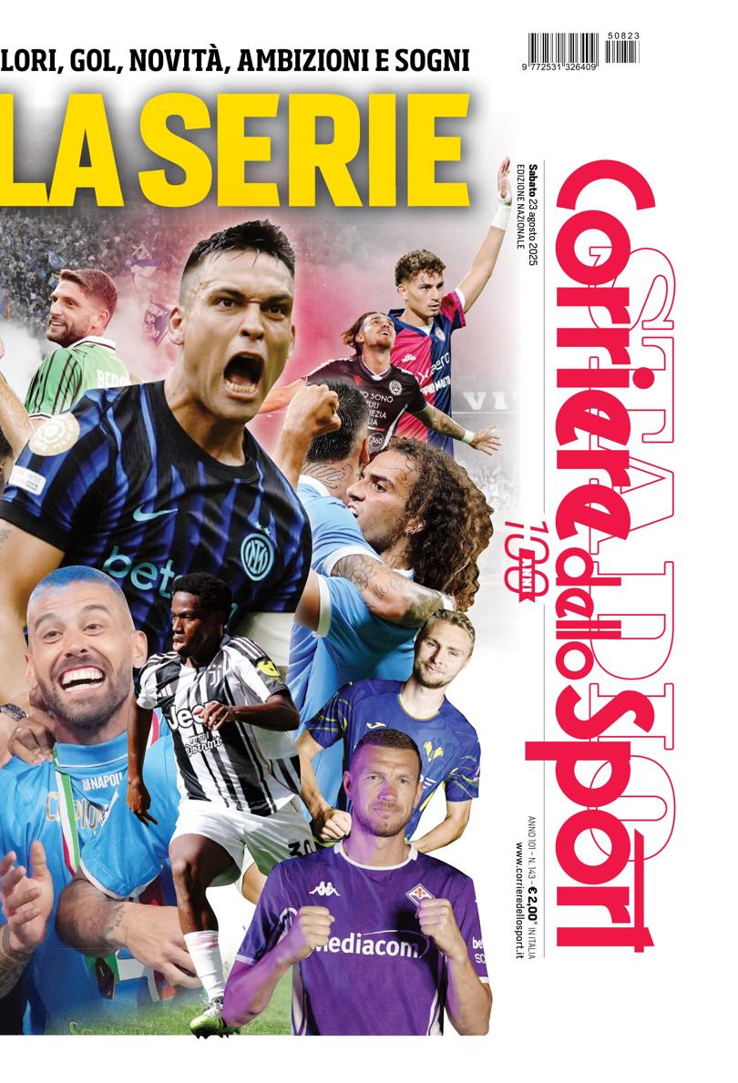 Prima pagina di oggi